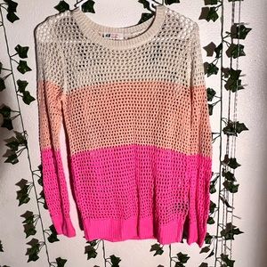 Cute pink shades sweater!